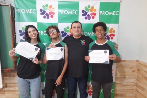 Formatura da turma 1H de Jovem Aprendiz- Promec Sarandi-PR
