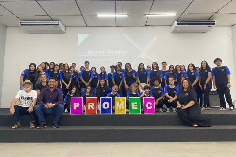 Atendidos da Promec participando da jornada do empreendedor
