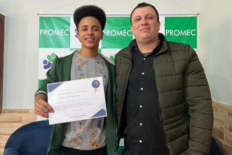 Após mais de um ano de contrato, Promec celebra a formatura de mais 9 jovens aprendizes nesta quarta, 29